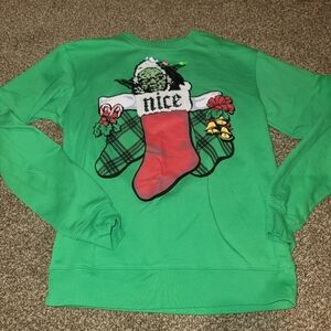 Star wars Naughty/nice reverse sequin sweatshirt